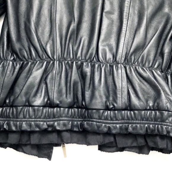 Real Leather MM Couture Crop Jacket—Buttery Soft - Great Condition! - Picture 4 of 8